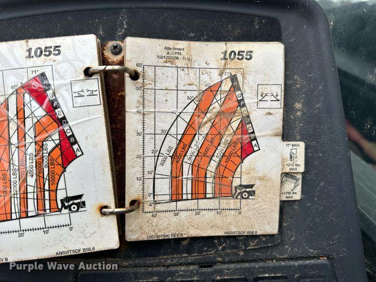 image for item EN5128 2021 JLG 1055 telehandler