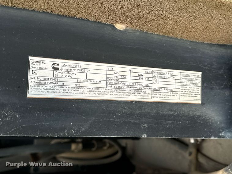 image for item EN5128 2021 JLG 1055 telehandler