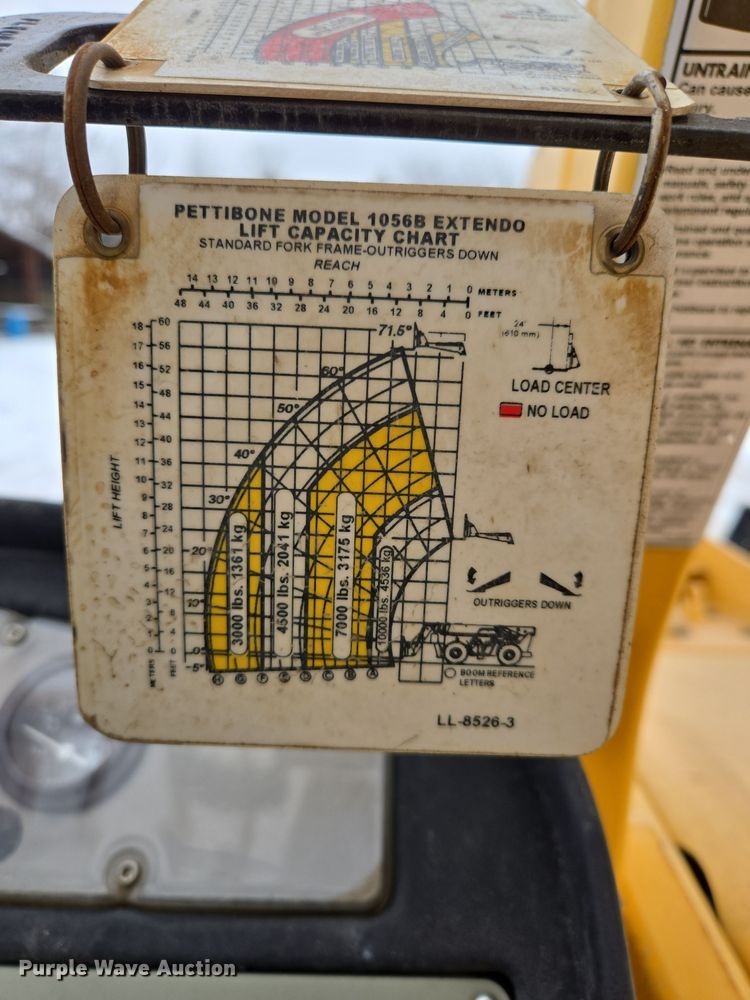 image for item EN5129 2010 Pettibone 1056B Extendo Telehandler