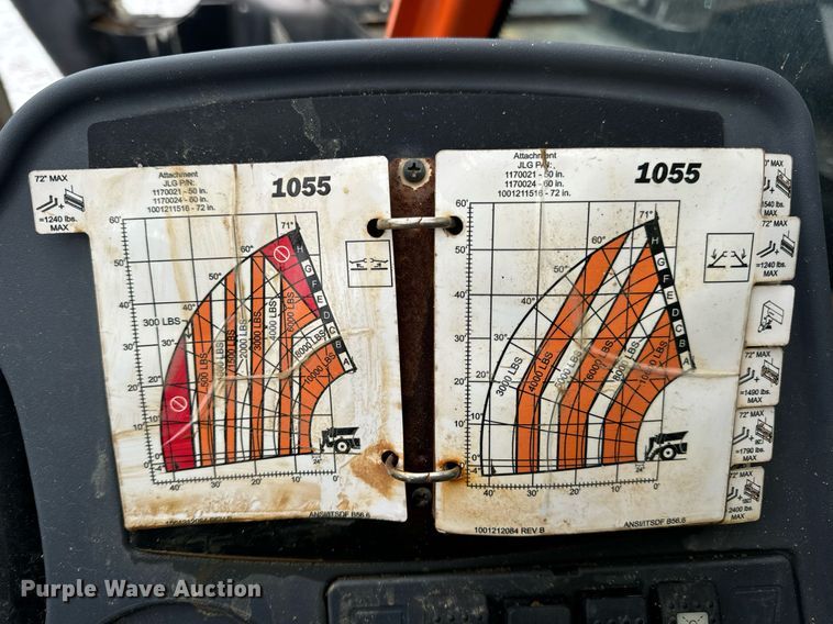 image for item EN5130 2021 JLG 1055 telehandler