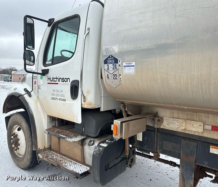 image for item EQ1020 2013 Freightliner Business Class M2 fuel truck