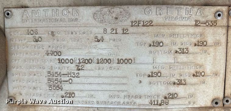 image for item EQ1020 2013 Freightliner Business Class M2 fuel truck