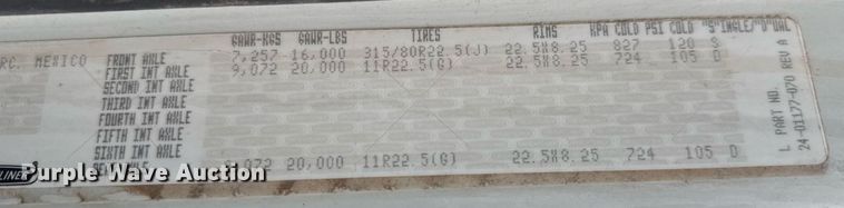 image for item EQ1020 2013 Freightliner Business Class M2 fuel truck