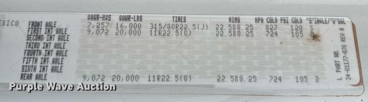 image for item EQ1021 2013 Freightliner Business Class M2 fuel truck