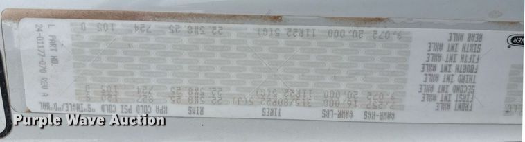 image for item EQ1022 2012 Freightliner Business Class M2 fuel truck