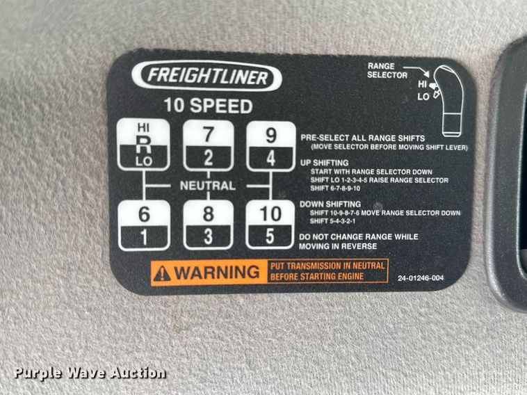 image for item EQ1023 2012 Freightliner Business Class M2 fuel truck