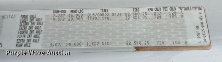 image for item EQ1023 2012 Freightliner Business Class M2 fuel truck