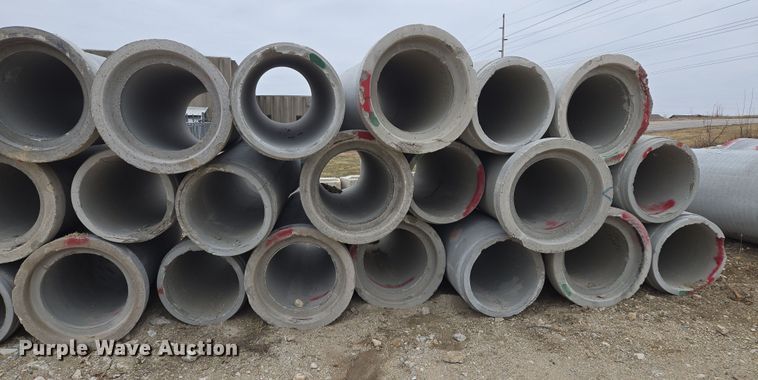 image for item EQ3979 (15) concrete culverts