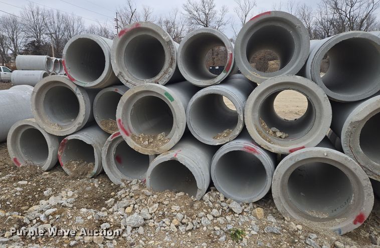 image for item EQ3979 (15) concrete culverts