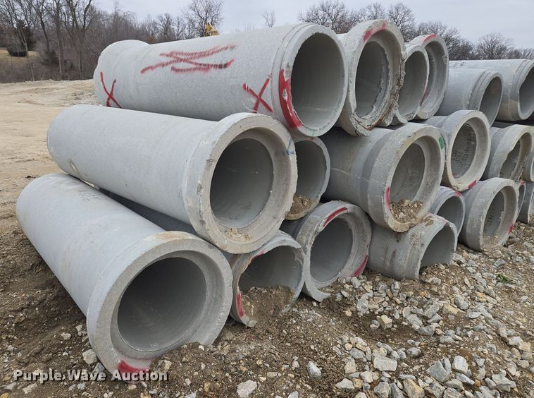 image for item EQ3979 (15) concrete culverts