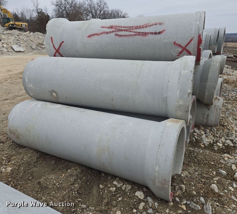 image for item EQ3979 (15) concrete culverts