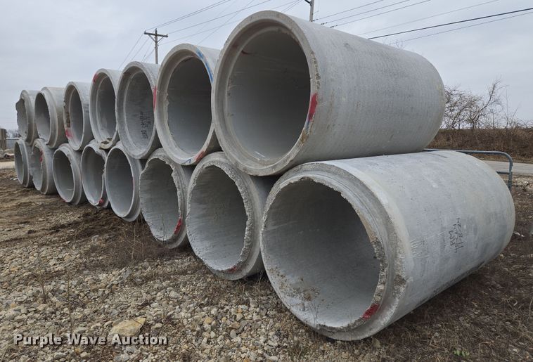 image for item EQ3981 (15) concrete culverts
