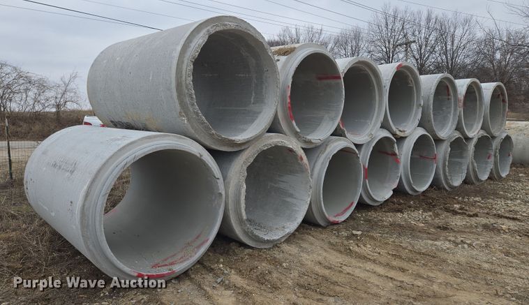 image for item EQ3981 (15) concrete culverts