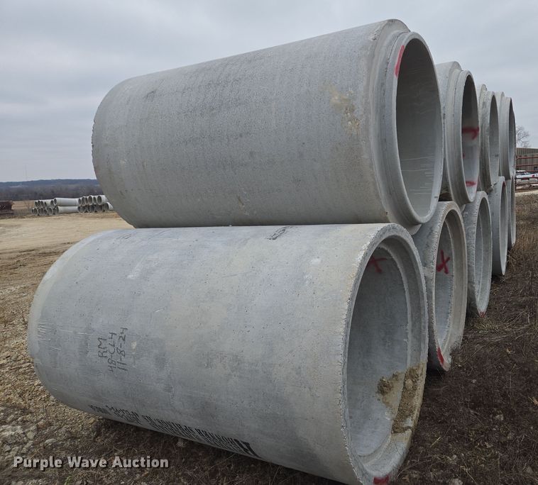 image for item EQ3981 (15) concrete culverts