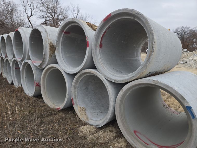 image for item EQ3981 (15) concrete culverts