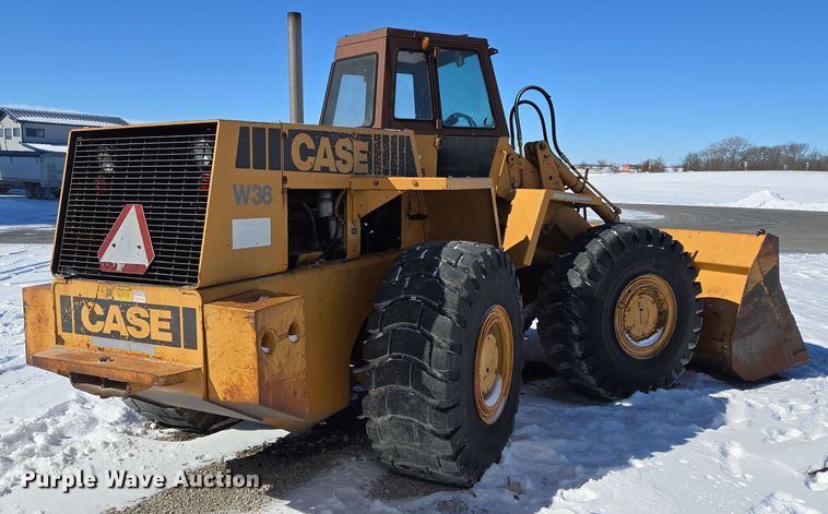 image for item EQ6582 1977 Case W36 wheel loader