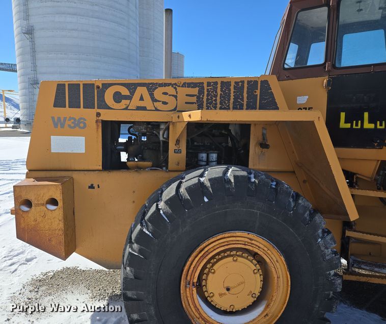 image for item EQ6582 1977 Case W36 wheel loader