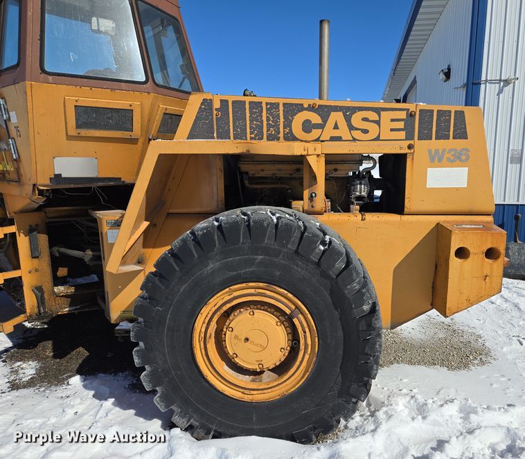 image for item EQ6582 1977 Case W36 wheel loader
