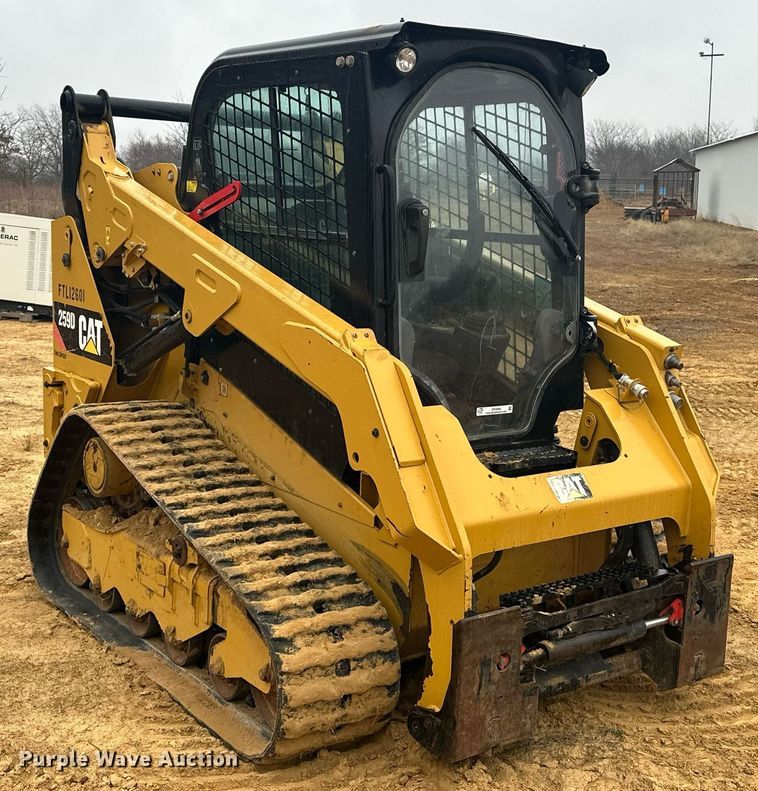 image for item ER4990 2017 Caterpillar 259D tracked skid steer loader