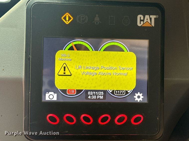 image for item ER4990 2017 Caterpillar 259D tracked skid steer loader