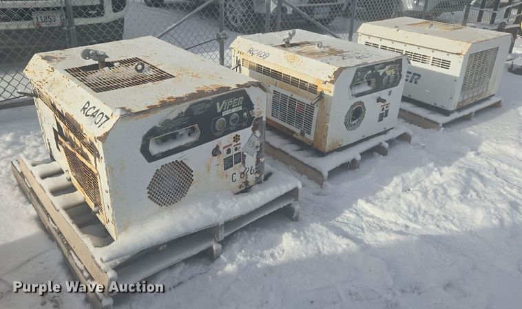 image for item ER5133 (3) Vanair 60 Viper air compressors