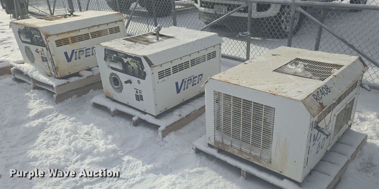 image for item ER5133 (3) Vanair 60 Viper air compressors