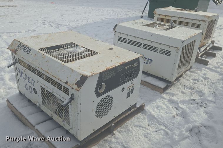 image for item ER5133 (3) Vanair 60 Viper air compressors