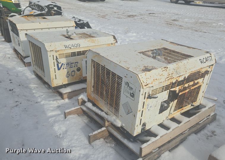 image for item ER5133 (3) Vanair 60 Viper air compressors