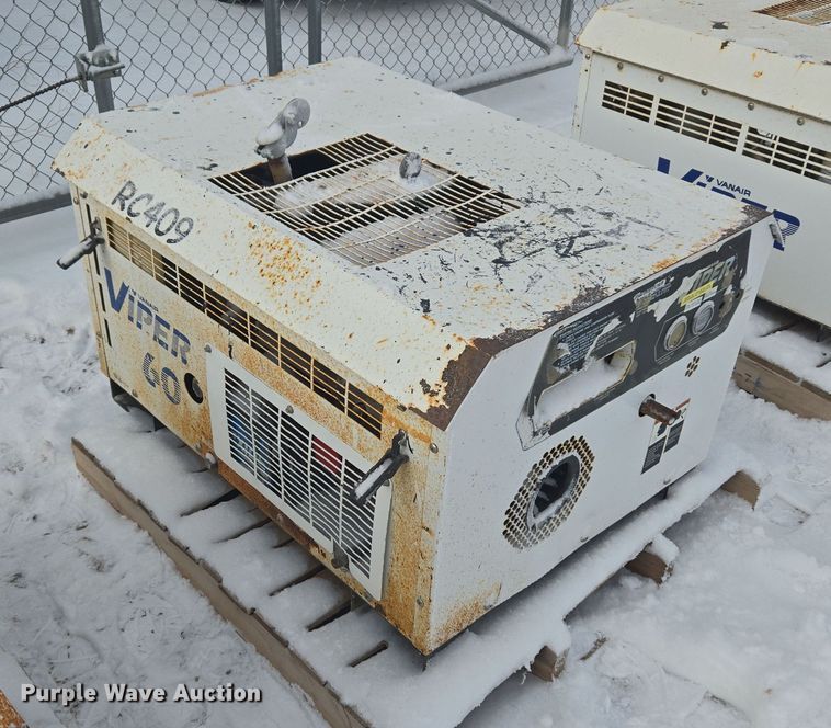 image for item ER5133 (3) Vanair 60 Viper air compressors