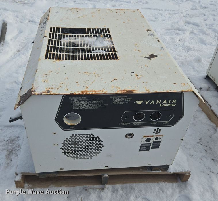 image for item ER5133 (3) Vanair 60 Viper air compressors