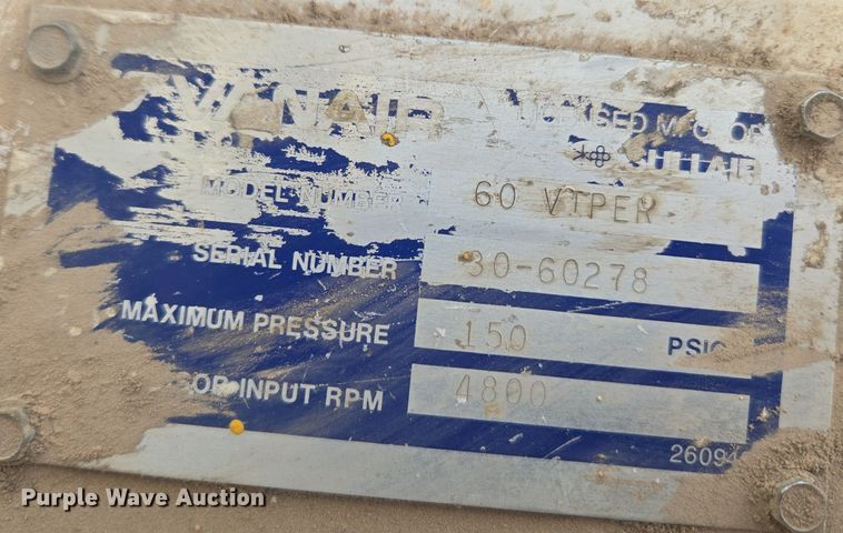 image for item ER5133 (3) Vanair 60 Viper air compressors