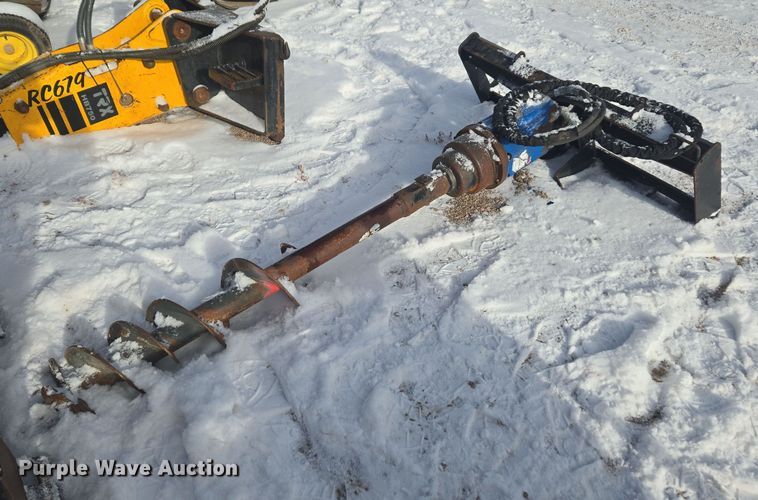 image for item ER5134 Skid steer auger