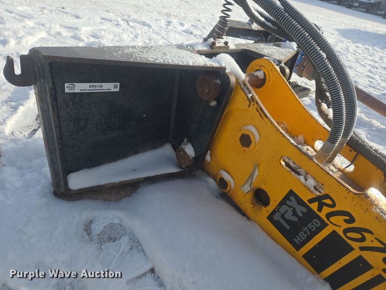 image for item ER5136 TRX HB750 skid steer breaker