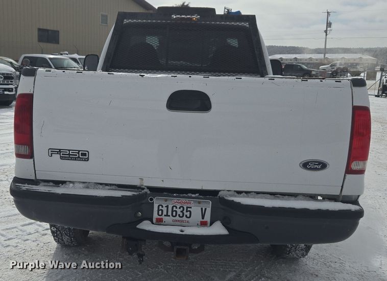 image for item ER5142 2001 Ford F250 Super Duty SuperCab pickup truck