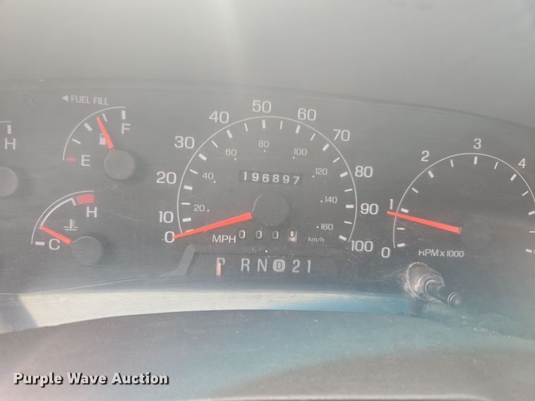 image for item ER5142 2001 Ford F250 Super Duty SuperCab pickup truck