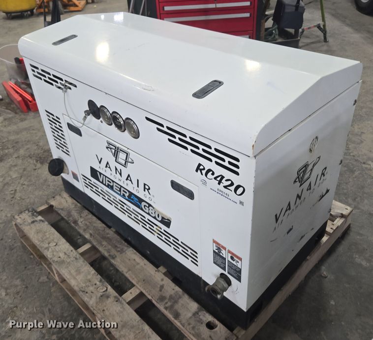 image for item ER5143 Vanair Viper G80 air compressor