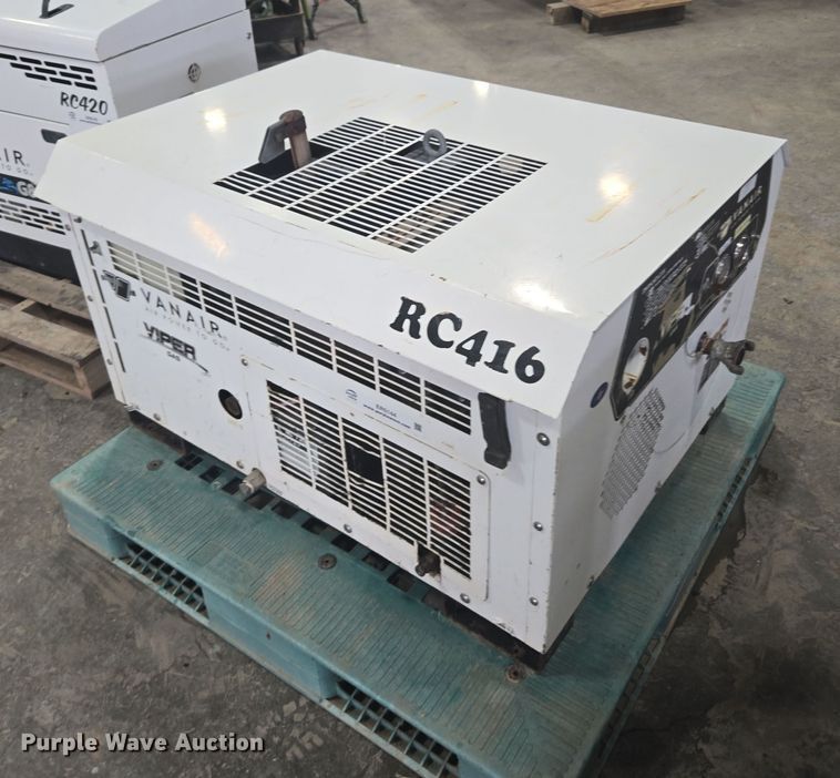 image for item ER5144 2015 Vanair 80 Viper air compressor