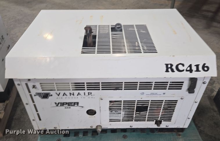 image for item ER5144 2015 Vanair 80 Viper air compressor