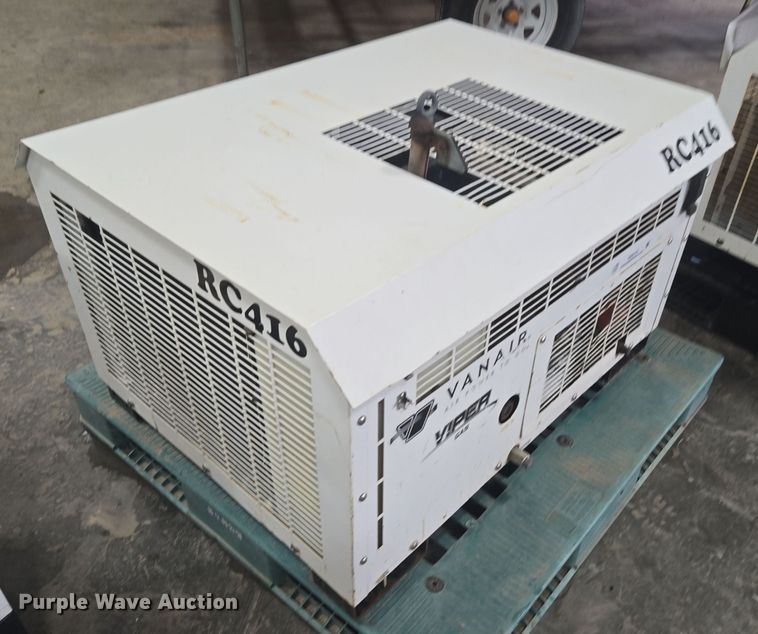 image for item ER5144 2015 Vanair 80 Viper air compressor