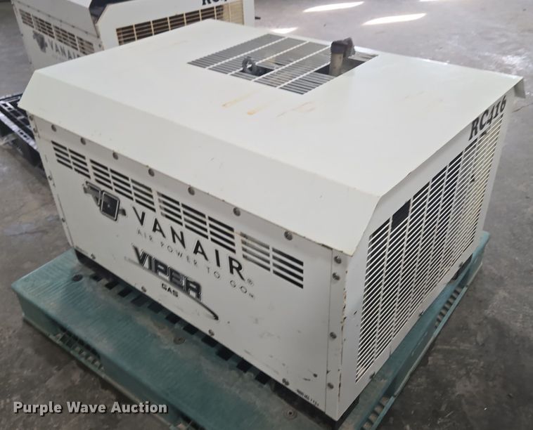 image for item ER5144 2015 Vanair 80 Viper air compressor