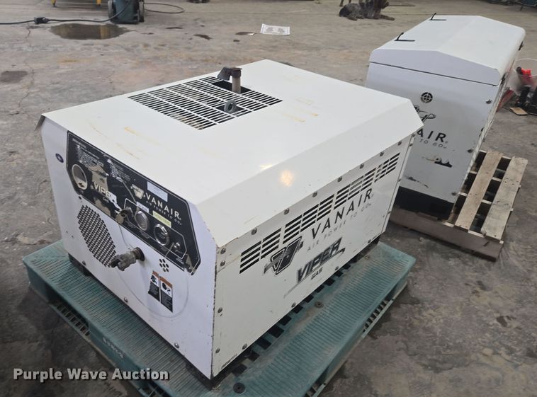 image for item ER5144 2015 Vanair 80 Viper air compressor