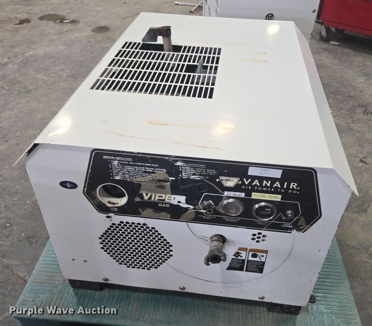 image for item ER5144 2015 Vanair 80 Viper air compressor
