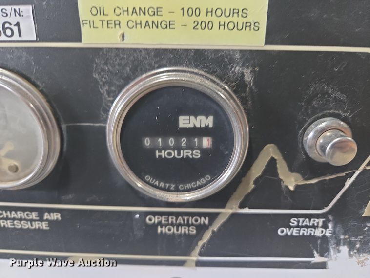 image for item ER5144 2015 Vanair 80 Viper air compressor