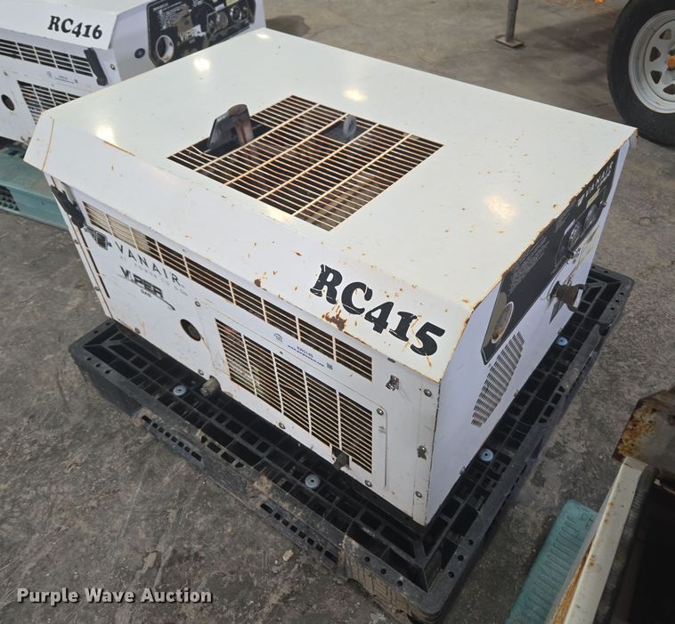 image for item ER5145 2012 Vanair 80 Viper air compressor