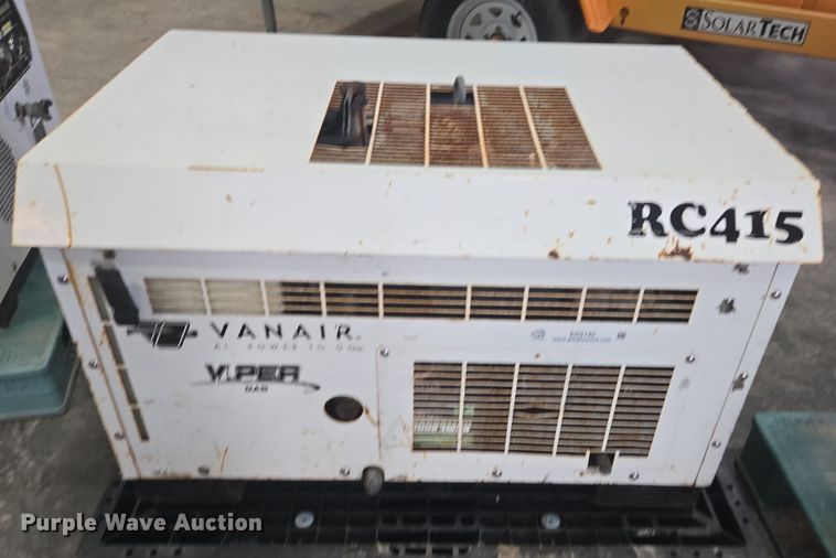 image for item ER5145 2012 Vanair 80 Viper air compressor