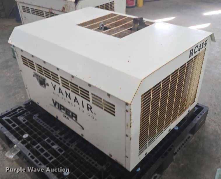 image for item ER5145 2012 Vanair 80 Viper air compressor