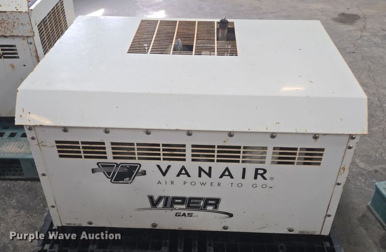 image for item ER5145 2012 Vanair 80 Viper air compressor