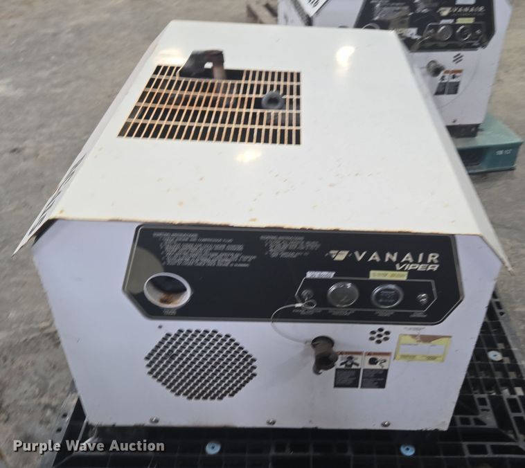 image for item ER5145 2012 Vanair 80 Viper air compressor