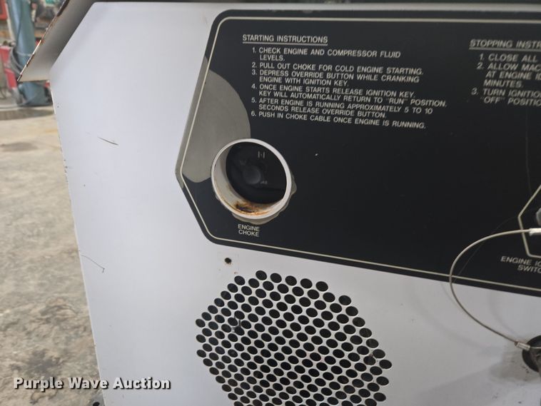 image for item ER5145 2012 Vanair 80 Viper air compressor