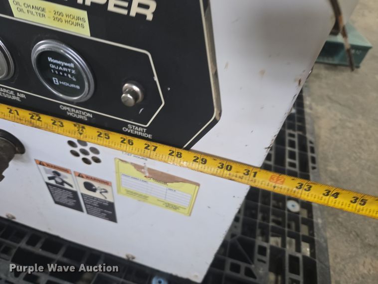 image for item ER5145 2012 Vanair 80 Viper air compressor